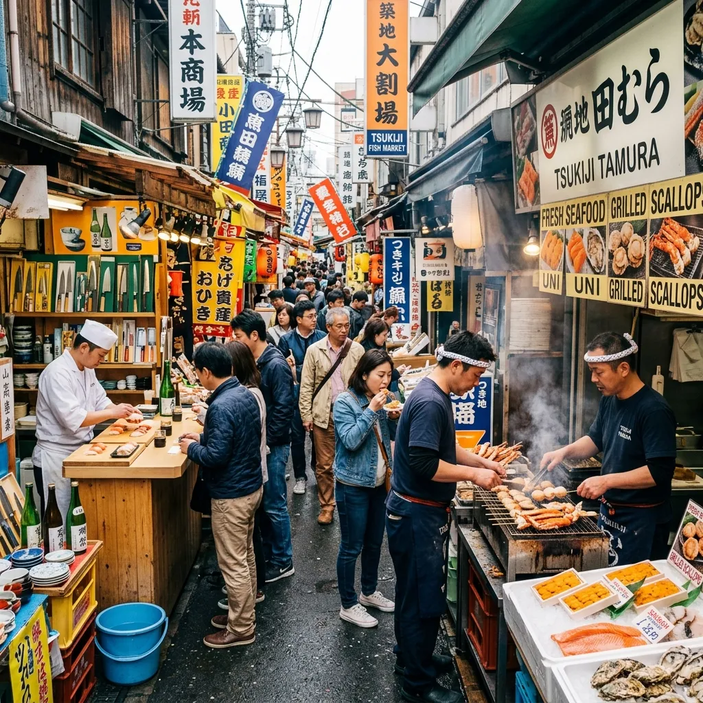 Mercado de Tsukiji (Outer Market)