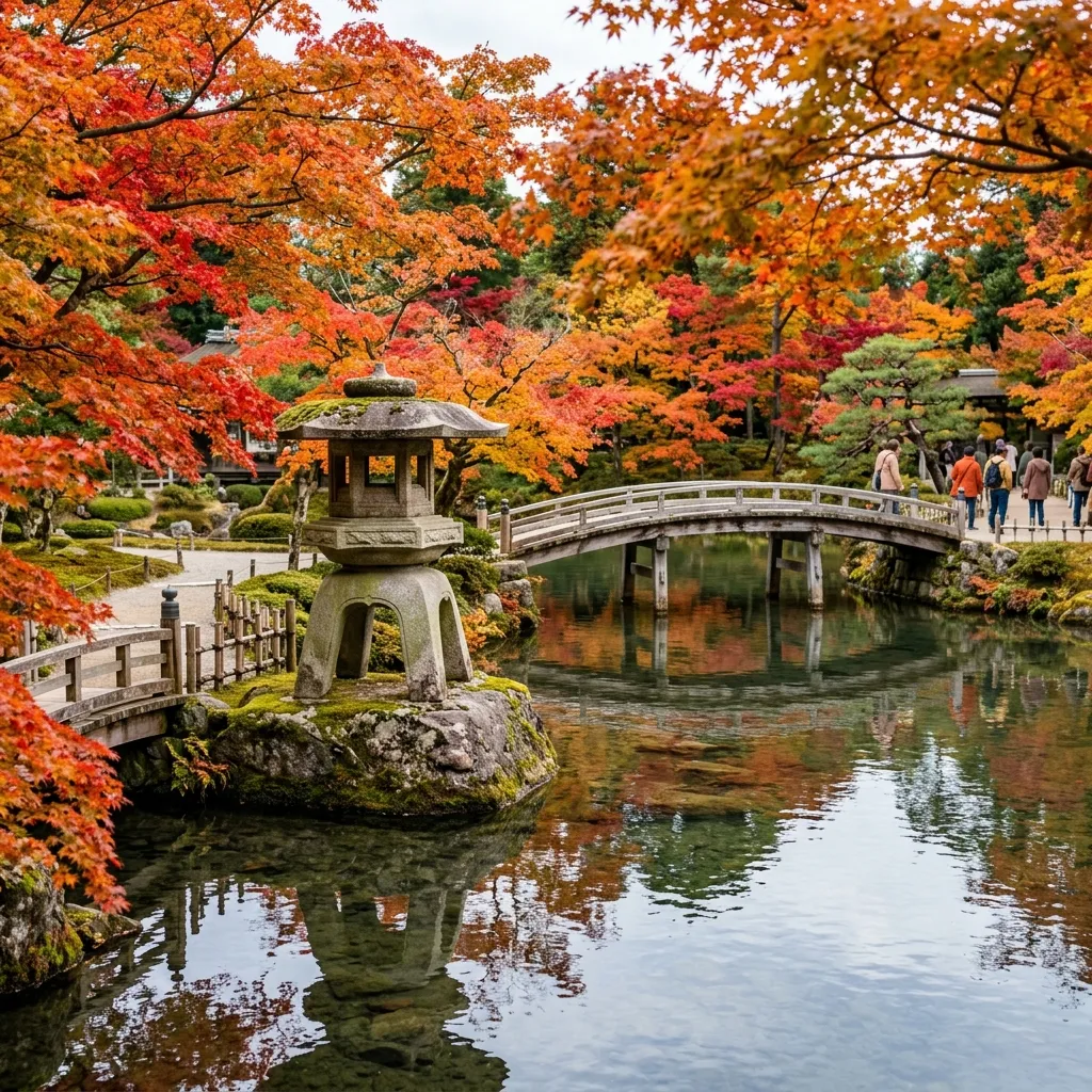 Jardín Kenrokuen: La perfección paisajística