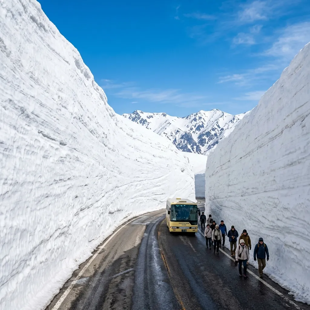 Ruta Alpina Tateyama Kurobe: El techo de Japón