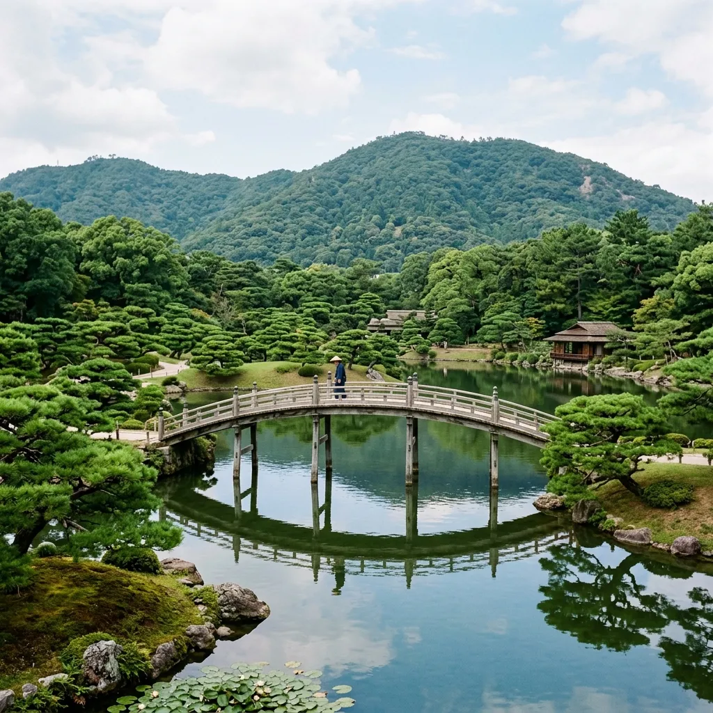 Jardín Ritsurin: El gran rincón verde
