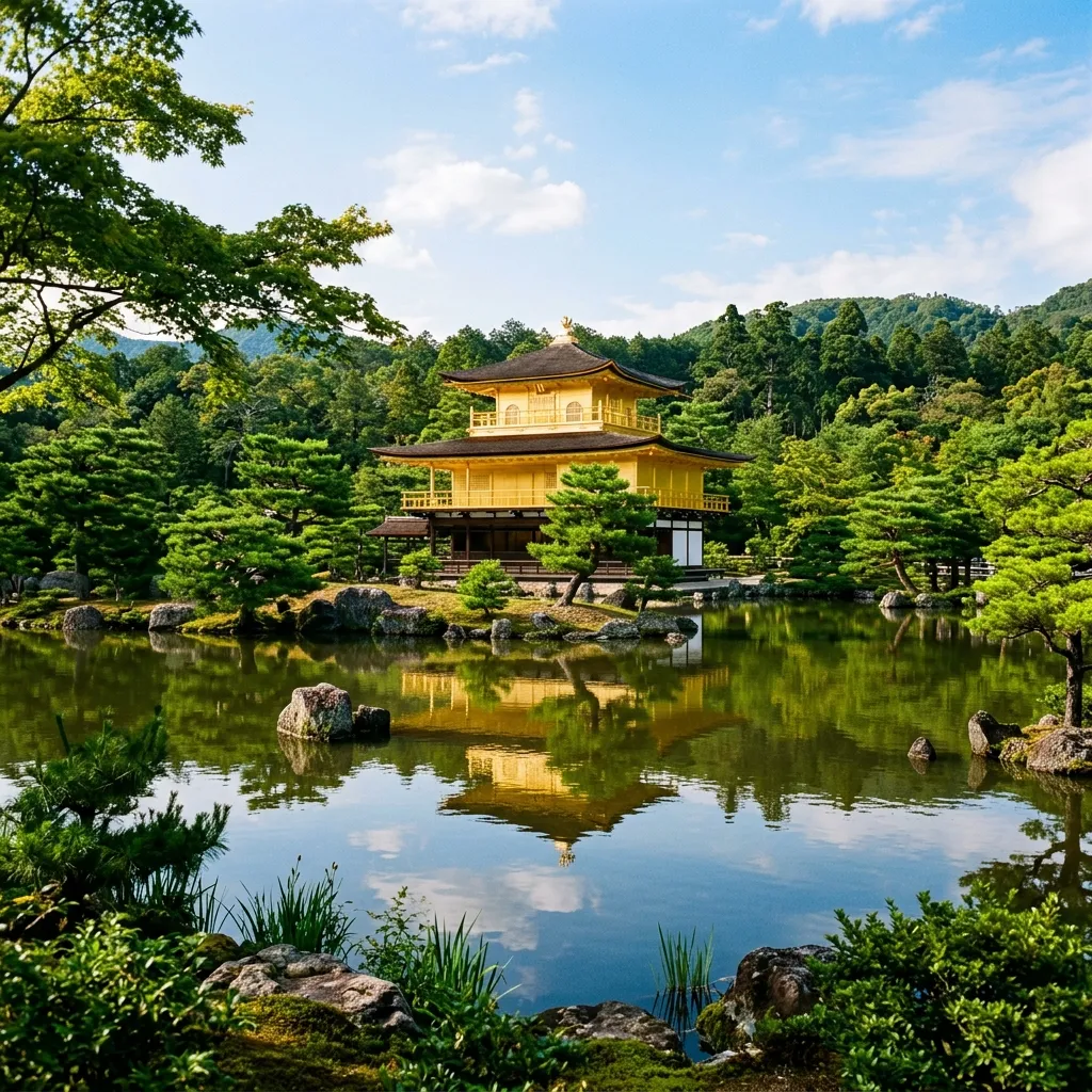 Kinkaku-ji: El Pabellón Dorado