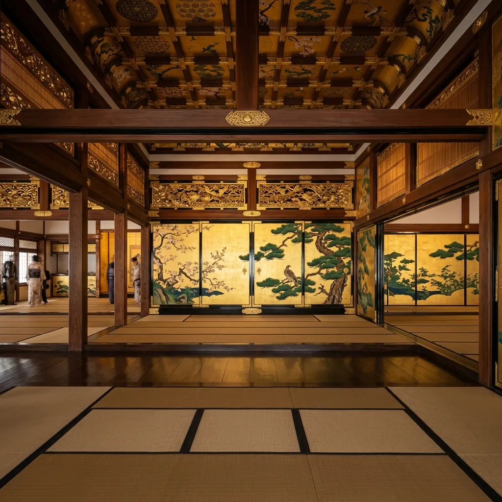 Castillo de Nagoya: Los delfines dorados