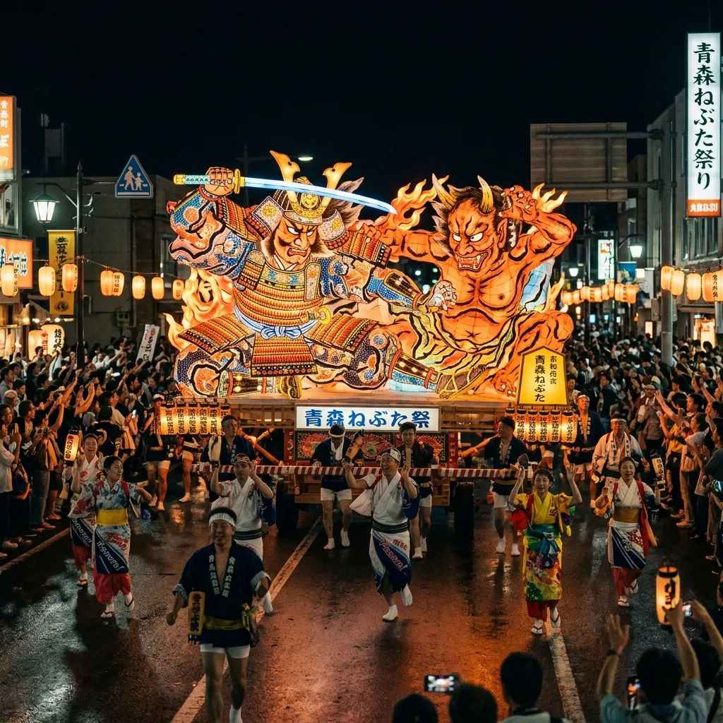 Nebuta Matsuri en Aomori