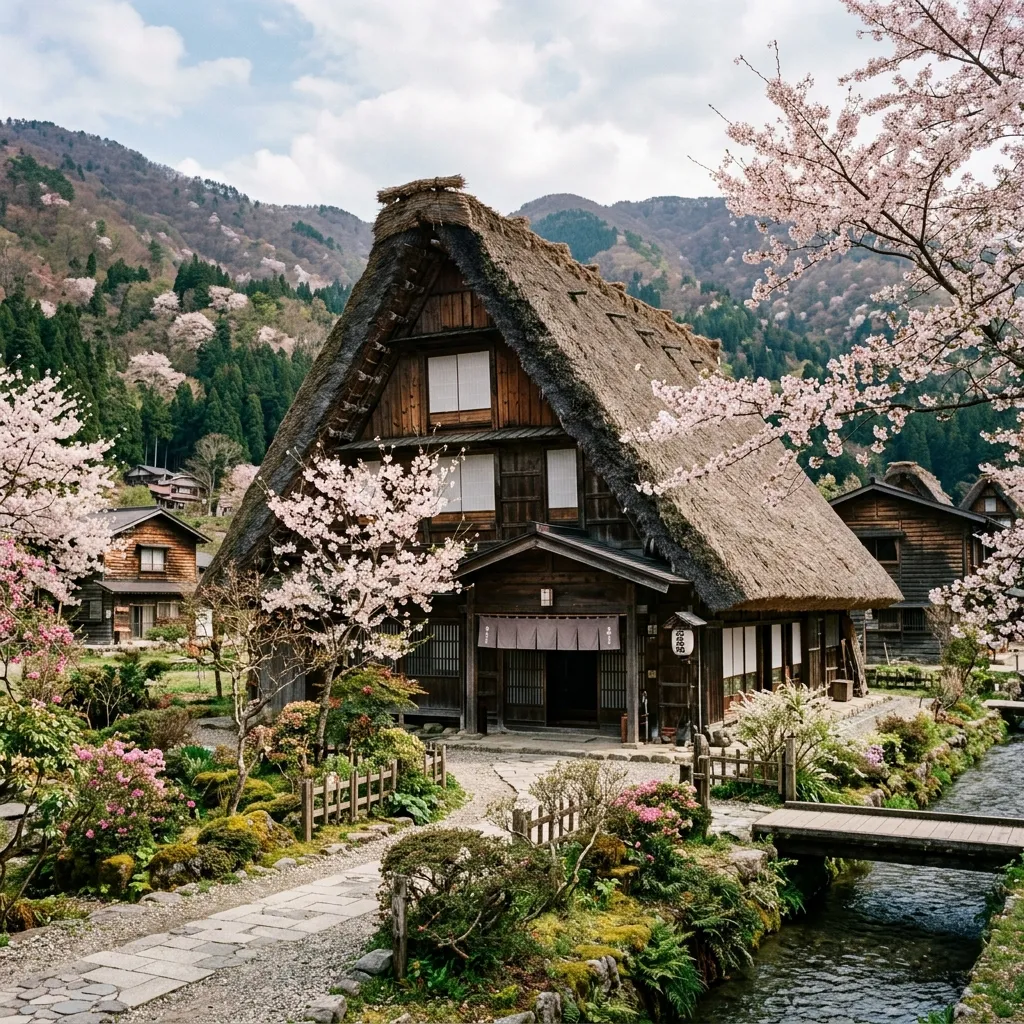 Shirakawa-go: La aldea de cuentos de Gifu