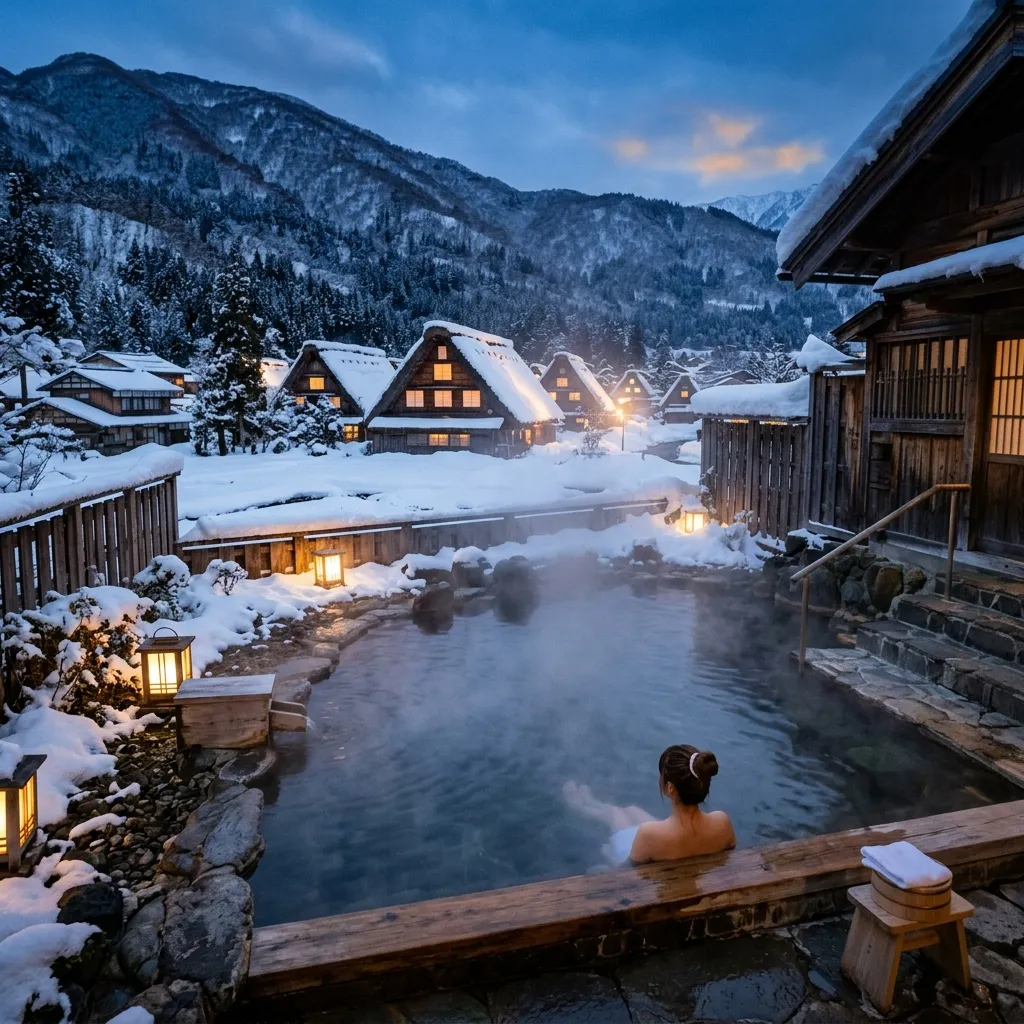 Alpes Japoneses y Onsen
